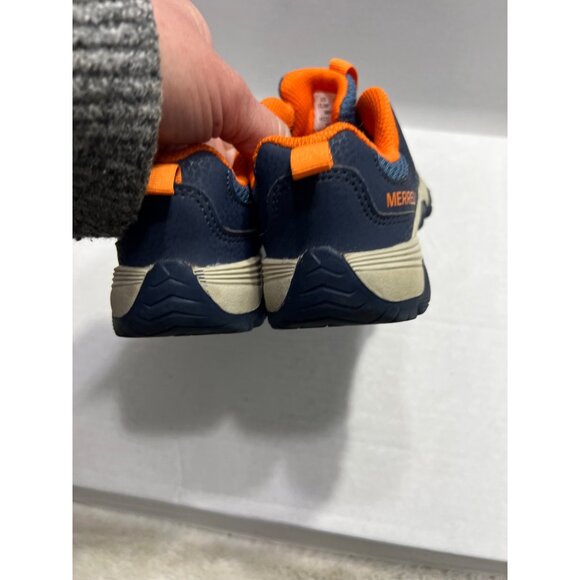 Merrell trail river A/C orange blue child sneaker boys size 12 M - Picture 4 of 8